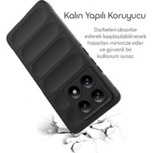 Karokstore 14T Pro 5g Için Koruyucu Kalın Yapılı Rugged Tpu Silikon Kılıf Kamera Yükseltili Içi Süet Dokulu Kenarları Darbe Emici ve Kayma Önleyici Özellikli Tam Kaplayan Koruyucu Kılıf