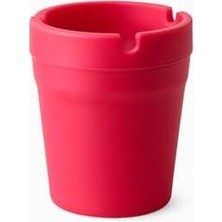 Karokstore Store Metal Iç Hazneli Masaüstü Küllük (2 Adet) (Pembe)