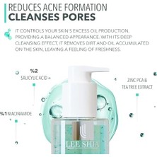 Karokstore Lee Shia Sebum Shield - Yüz Temizleme Jeli - Yağlı ve Karma Ciltler Için 200 ml