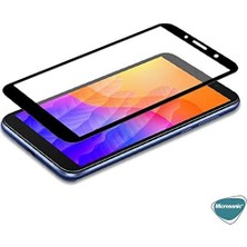 Karokstore Y5P Tam Kaplayan Temperli Cam Ekran Koruyucu Siyah