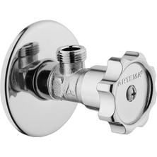 Karokstore Ara Musluk A45235, Krom, Duvardan Montaj, Pirinç Gövde, G 3/8 Girişli, V-Bright Kaplamalı