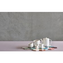 Karokstore Collectıon Elstra Taş Kupa Kirli Beyaz 300 ml