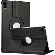 Karokstore Pad Için Kılıf 360 Dönerli Stand Deri Siyah [ Pad ile Uyumlu Kılıf - Siyah]