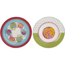 Karokstore Art Estelle 27 cm Dörtlü Tabak Seti