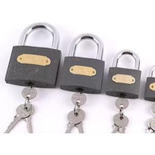 Karokstore 63MM Asma Kilit Çelik Anahtarlı Kilit