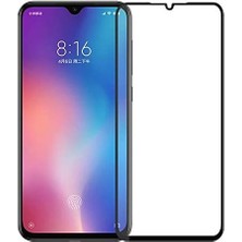 Karokstore Mi 9 Se Tam Kaplayan Temperli Cam Ekran Koruyucu Siyah