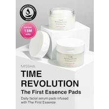 Karokstore Mıssha Yaşlanma Karşıtı Bakım Sunan Fermente Içeriklere Sahip Ped Time Revolution The First Essence Pad