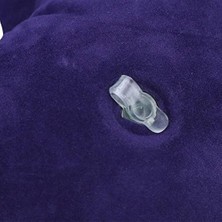 Karokstore Şişme Seyahat Boyun Yastığı, Ergonomik Travel Neck Pillow, Katlanabilir, Taşınabilir, Uçak, Otobüs, Tren Yolculukları Için Rahat Uyku Yastığı Lacivert