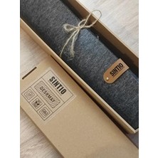 Karokstore Keçe Mousepad (50 X100 Cm) Kaydırmaz Taban Ilaveli, Oyuncu Gamer Mouse Pad, Büyük Boy Large Ofis Tipi Mouse Ped, Fare Altlığı, Düz Masa Koruyucu Klavye Altı Mousepad (Koyu Gri)