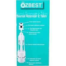 Karokstore Öz Rezervuar Basmalı Iç Takım Klozet Sifon Iç Takımı