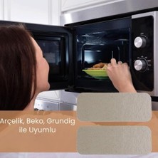 Karokstore Mikrodalga Fırın Yansıtıcı Plaka 2'li,,, ile Uyumlu