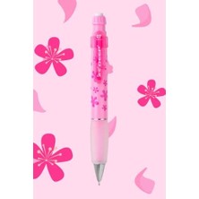 Karokstore Mekanik Kurşun Klm 07 Mm, Şeker Pembe, Çiçek Deseni