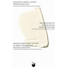 Karokstore Cosmed Siyah Nokta Karşıtı Salisilik Asit ve Sülfür Içerikli Kil Maskesi