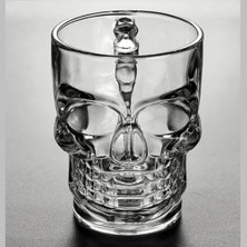 Karokstore 6’lı Tekila Bardağı Seti Kafatası Tasarımlı – 60 ml Şeffaf Cam, Şık ve Dayanıklı Shot Bardakları, Dekoratif ve Özel Sunumlar Için Ideal