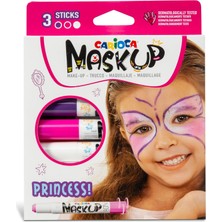 Karokstore Carioca Mask Up Yüz Boyasi – Prenses (3 Renk)