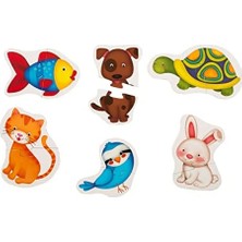 Karokstore Baby Puzzle Evcil Hayvanlar