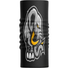 Motobir Baf-Bandana Sarı Dişli Kızgın Fil