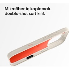 Karokstore 16 Pro Kılıf - Magsafe, Çizilmeye Dayanıklı Koruyucu Kılıf, Ince Form, Mikrofiber Kaplama - Nehir Mavisi
