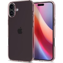 Karokstore 16 Plus ile Uyumlu Ince Kılıf Crystal Sararma Karşıtı Duraclear Hava Kanalı Teknolojisi Askeri Sınıf Koruma Rose Crystal Şeffaf Kapak - ACS08094