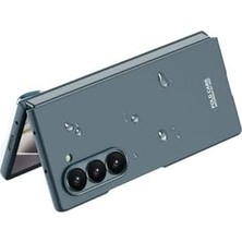 Karokstore Galaxy Z Fold 6 Uyumlu Sert Kıpta Koruma Kılıfı – Siyah | Dayanıklı Kapak Tasarımı - Siyah