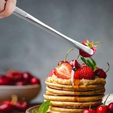 Karokstore Outlet Yiyecek Servis Maşası Air Fryer Chef Şef Cımbızı Et Kızartma Barbekü Aleti 30 cm