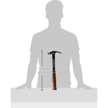 Karokstore Klauenhammer Ultra, Ledergriff, Gerade, Ø30MM 530G, Geraute Bahn