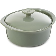 Karokstore Balance Seramik Kapaklı Büyük Fırın Kabı 4,5 L
