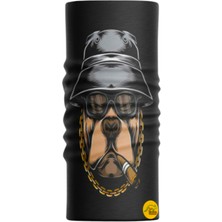 Motobir Baf-Bandana Smoke Şapkalı Pitbull