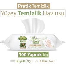Karokstore Turco Doğadan Pratik Temizlik Turco Doğadan Pratik Yüzey Temizlik Havlusu 100 Yaprak