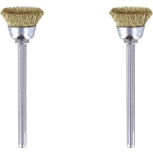 Karokstore 536 Pirinç Fırça, Altın, Bronz ve Bakır Temizleme, 13 Mm, 2'li
