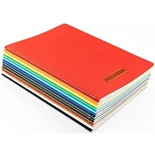 Karokstore Notes 17X24 cm Karton Kapaklı Iplik Dikişli Defter, 32 Yaprak, Düz, Lacivert