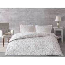 Karokstore Cassandra Standart Pamuk Nevresim Takımı, Mürdüm, Çift Kişilik