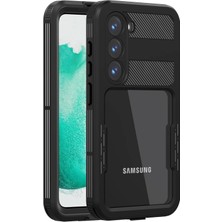 Karokstore Galaxy S23 Plus Için Kılıf Waterproof 360 Full Body Protective Siyah [galaxy S23 Plus ile Uyumlu Kılıf - Siyah]