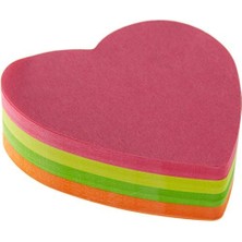 Karokstore Yapışkan Notluk 70 x 70 Mm, Kalp