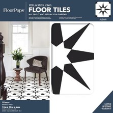 Karokstore FP2948 Altair Peel & Stick Yer Karosu, Siyah