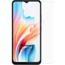 Karokstore Oppo A38 Glass Cam Ekran Koruyucu [A38 ile Uyumlu Ekran Koruyucu - Şeffaf]