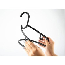 Karokstore 10 Adet Dolap Içi Elbise Askısı,pantolon,gömlek,ceket,etek Askısı,gardrop Için Slim Plastik Askı (10 Adet)