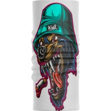 Motobir Baf-Bandana Turkuaz Şapkalı Mins Köpek