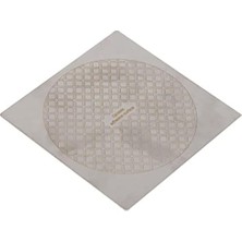 Karokstore 5607328 Yalıtımlı Duş Kanalı, Yandan Çıkışlı, 15X15 Cm, Dk 700 Kapak, Mat Krom