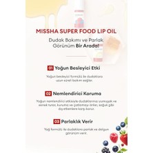 Karokstore Mıssha Dudakları Nemlendiren ve Besleyen Orman Meyveli Dudak Bakım Yağı Super Food Lip Oil Berry