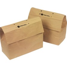 Karokstore 1765028EU Auto+ 80X Geri Dönüşümlü Evrak Imha Makinesi Atık Torbası, 20 Litre Kapasite, Bej