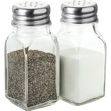 Karokstore 2'li Tuz ve Karabiberlik Seti, Şık ve Modern Tasarım, Mutfak ve Sofra Için Ideal,baharatlık Takımı