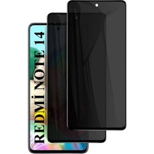 Elixem Xiaomi Note 14 4G Uyumlu Tam Kaplayan Hayalet Ekran Koruyucu Temperli Cam