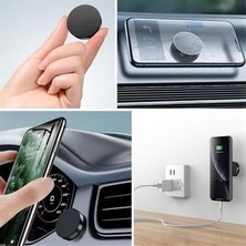 Karokstore Tüm Modellerle Uyumlu Manyetik Araç Içi Telefon Tutucu Çok Amaçlı Güçlü Mıknatıs Tutucu