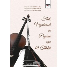 Karokstore Flüt, Viyolonsel ve Piyano Için 10 Türkü (Kapak Değişebilir)