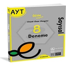 Karokstore Endemik 2022 Ayt Sayısal 8 Deneme Sınavı