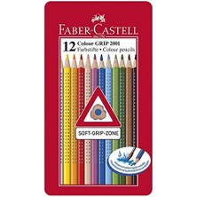 Karokstore -Castell Üçgen Renkli Kalemler Renk Kavrama Paketi 12