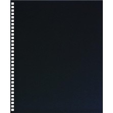Karokstore Gbc Proclick Sunum Arka Kapak, Ön Delikli, Siyah, 8,5 x 11 Inç, Paket Başına 25 Adet (2514478)