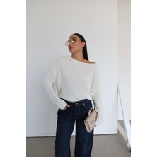 Kayık Yaka Basic Triko