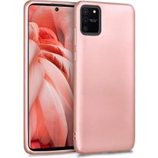 Karokstore Silicone Galaxy A91 (S10 Lite) Için Kılıf Rose [galaxy A91 ile Uyumlu Kılıf - Rose ]
